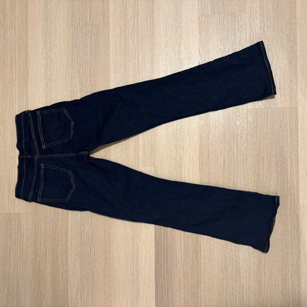 Gap Mid Rise Universal Baby Boot Cut Jeans Dark Wash 6/28 - Picture 4 of 8